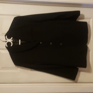 Giorgio Santa Angelo Blazer Black with fine dots. Size 10.